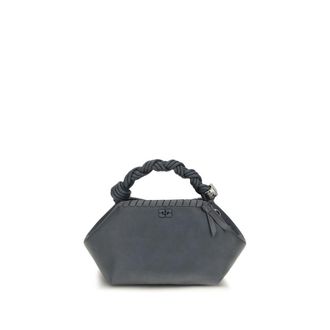 Ganni Blue Polyethylene Shoulder Womens Bag