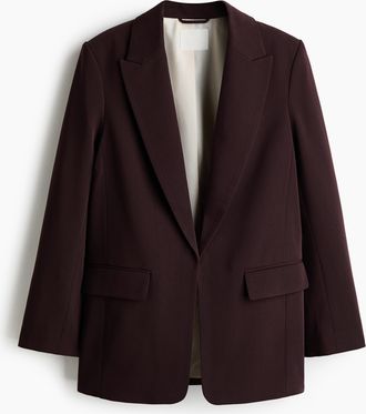 H&M Blazer aus Lyocell-Mix - Brown