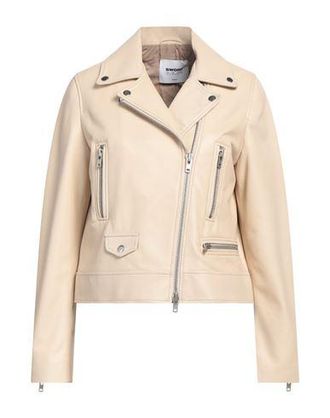 ジャケット Sword 6644 Beige biker jacket in suede leather Sword 6644 Beige biker jacket in suede leather | TheDoubleF