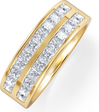 The Diamond Store Holly 18K Gold Diamond Eternity Ring 1.50CT G/VS