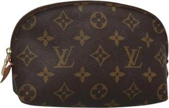 Louis Vuitton Pre-owned Tela pouches - - Pre-owned - Donna - Marrone - ONE SIZE
