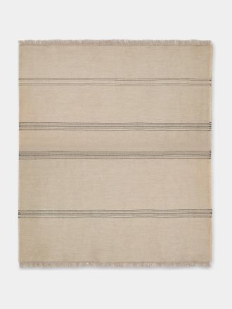 Libeco The Moroccan Stripe Belgian Linen Bed Blanket (102in/2.6m)