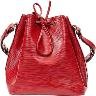 Louis Vuitton Red Epi Noe (Authentic Pre-Loved)