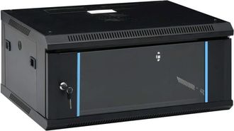 vidaXL Armadietto di Rete a Parete 4U da 19 IP20 600x450x285 mm - Vidaxl