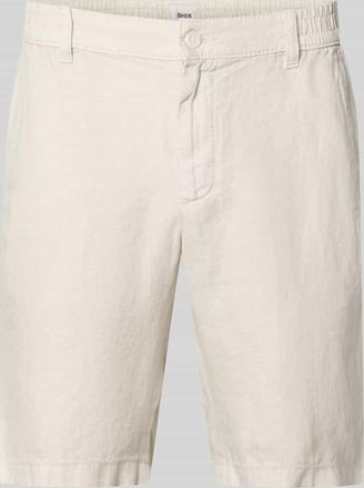Brax Brax Regular Fit Bermuda aus reinem Leinen Modell BALU in Sand, Gr&ouml;&szlig;e 32