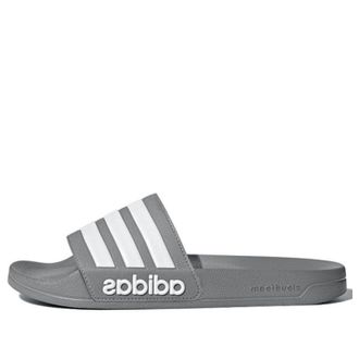 adidas Adilette CloudFoam Slides Grey B42212