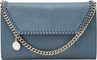 Stella McCartney Blue Falabella Small Crossbody Bag