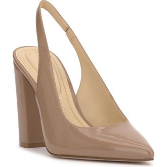 Jessica Simpson Noula Slingback Pointed Toe Pump in Mdbrown 04 at Nordstrom Rack, Size 10