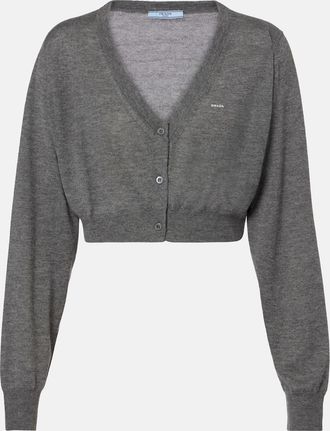 Prada Cardigan in cashmere cropped