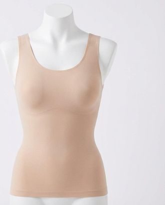 Spanx Invisible Tank Top In Champagne Beige