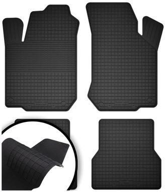 OEM Alfombrillas De Goma Para: Volkswagen Polo Iii Fl 6n2 Hatchback, Sed&aacute;n, Cl&aacute;sico (1999-2001)