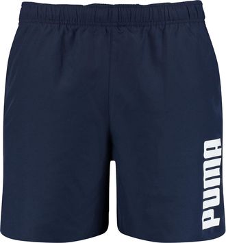 Puma Mens Swim Mens Mid Shorts Swim Trunks, Navy, XS