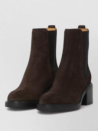 Tod's suede ankle boots