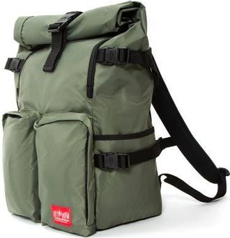 Manhattan Portage Flight Nylon Focus Backpack in Olive at Nordstrom, Size Large