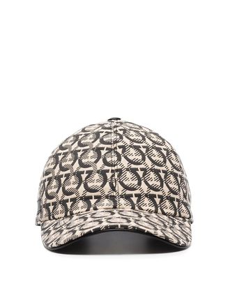 Ferragamo Gancini cotton baseball cap