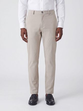 Roberto Ricci Design Pantaloni chino slim fit in jersey tecnico con vita media