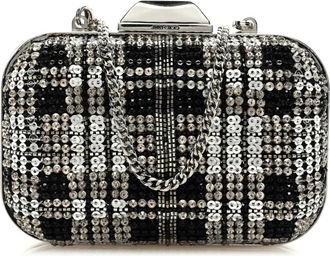 Jimmy Choo London Micro Cloud Sequin-Embellished Clutch