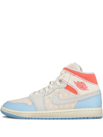 Nike Jordan Air Jordan 1 Mid lace-up sneakers - Neutrals