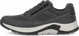 Gabor Sneakers - Heren - Schoenen - Grijs - Maat: 42 1/2 EU Leer