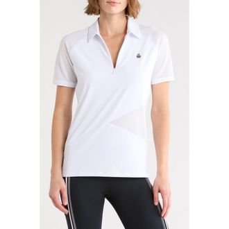 Original Penguin Zip Front Polo in Bright White at Nordstrom Rack, Size X-Large