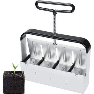 OEM Bloqueador De Tierra Manual - Herramienta De Jardiner&iacute;a, Prensa De Terrones - 5 Cm - Bloquea La Tierra - Con Mango Antideslizante, Prensa De Terrones 