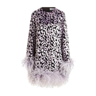 16Arlington Hodi Mini Jurk - Dames - Feestkleedjes - Veelkleurig - 2XS - Polyester - Kleedjes