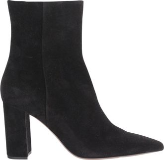PARIS TEXAS Schoenen, Dames, Zwart, 38 EU, Su&egrave;de, Anja Su&egrave;de Enkellaarsjes