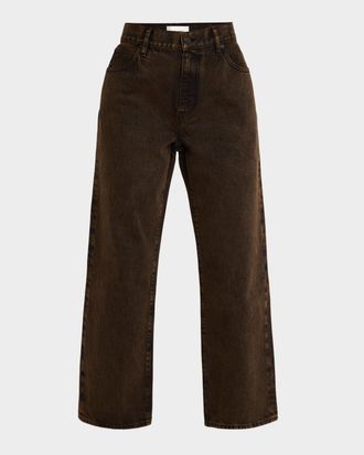 Frame Denim The Hang Mid-Rise Jeans