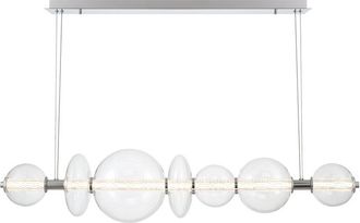 Eurofase Lighting Atomo 7-Light 56In Linear Chandelier