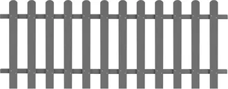vidaXL Valla De Estacas De Jard&iacute;n De Wpc 200x80 Cm Vidaxl