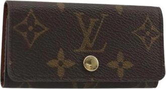 Louis Vuitton Pre-owned Key Case - Dames - Vintage Accessoires - Bruin - ONE Size - Vintage
