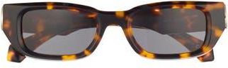 Off-white Fillmore 49mm Rectangular Sunglasses in Havana Dark Grey at Nordstrom Rack