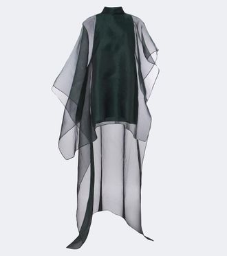Taller Marmo Dallas asymmetric organza kaftan