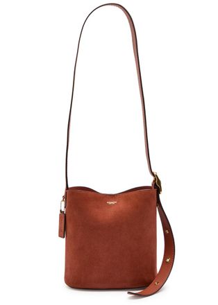 Coach Bleecker 21 Suede Bucket bag - Grey - One Size