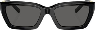 Tiffany & Co. Dark Grey Rectangular Ladies Sunglasses TF4213 8001S4 54