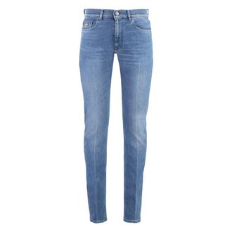 Versace Slim-fit Jeans, male, Blue, Size: W31 Slim-Fit Jeans