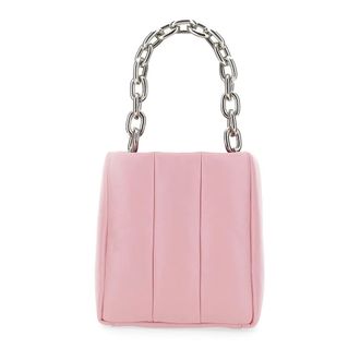 Stand Studio Handbags, female, Pink, Size: ONE SIZE DYA Panel Leather Bag