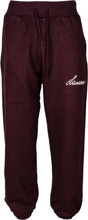 Laneus Sweatpants, male, Red, Size: S Casual Jogger Pants for Men