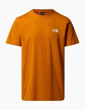 Nike Mens The North Face Simple Dome T-Shirt Orange - Size: 44