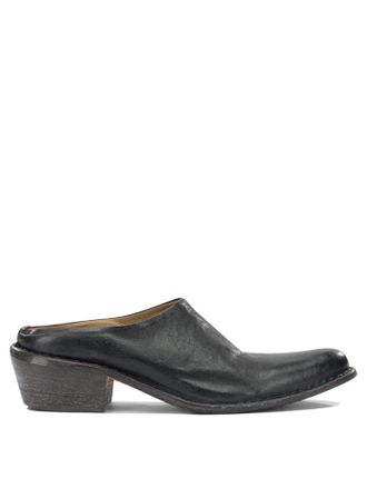 Moma 40 Mm Leather Sabot