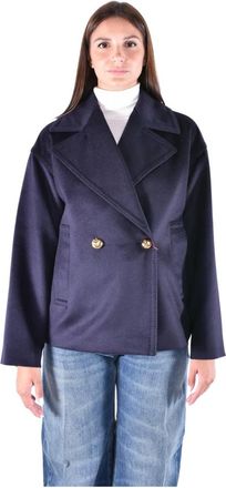 Max Mara Jassen, Dames, Blauw, 2Xs, Coats