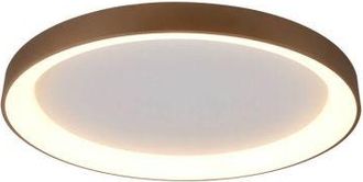 Mantra Mantra Plaf&oacute;n Led Redondo Niseko Ii Oro Con Mando, Regulable 2700k-5000k &Oslash; 90-78-65-50-38 Cm