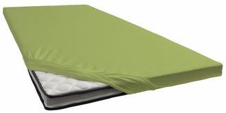 BELLANA Spannbettlaken »Jersey-Elasthan deluxe in Gr. 90x200, 140x200 oder 180x200, für Topper« aus Baumwolle, für Matratzen bis 10 cm Höhe, Bettlaken, Spannb