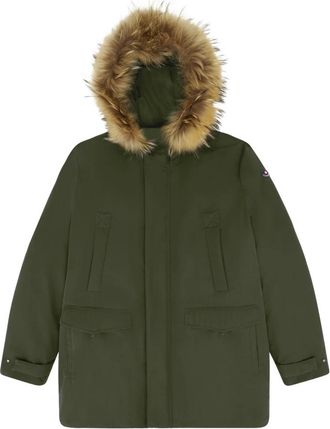 Canadian Hindi Long Parka - Heren - Parka Jassen - Groen - 3XL - Jassen