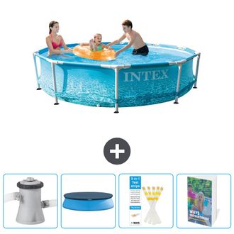 Intex Piscina Con Estructura Redonda - 305x76 Cm - 7-piezas Scb113