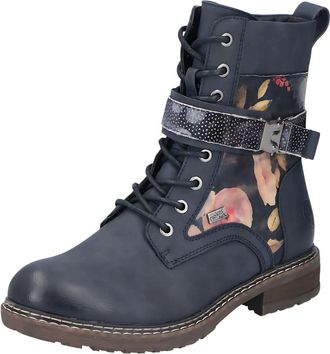 Rieker Laarzen - Dames - Schoenen - Blauw - Maat: 42 EU Leer
