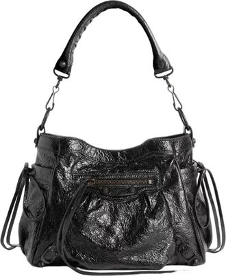 Balenciaga Le City Bucket Bag Small Black 8767572ABEK1000