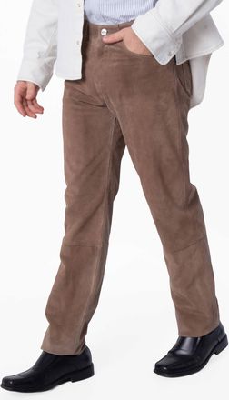 Bally Calf Suede Straight Trousers