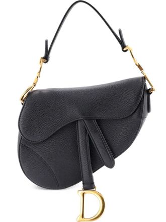 Dior Saddle Handbag Leather Mini shoulder bag - Nero