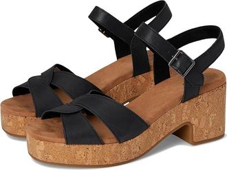 Toms Isla Womens Sandals Black : 9.5 B - Medium, Rubber/Suede